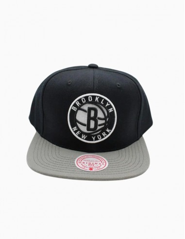 GORRA MITCHELL & NESS SNAPBACK PLANA BROOKLYN NETS