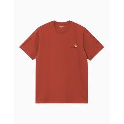 Camiseta Carhartt WIP American Script T-Shirt Oxide Red