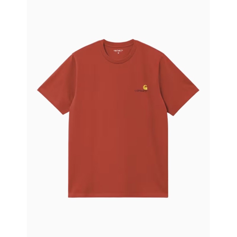 Camiseta Carhartt WIP American Script T-Shirt Oxide Red