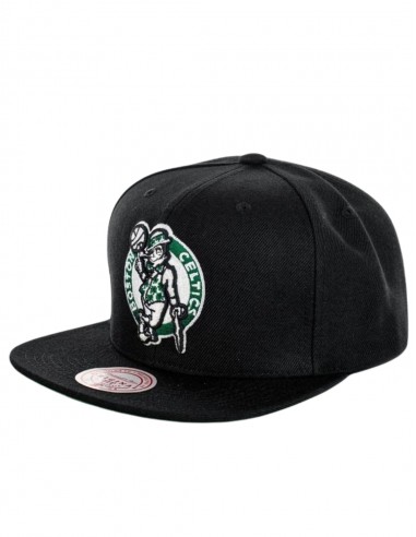 GORRA MITCHELL & NESS SNAPBACK PLANA BOSTON...