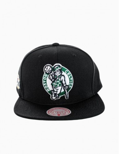 GORRA MITCHELL & NESS SNAPBACK PLANA BOSTON...