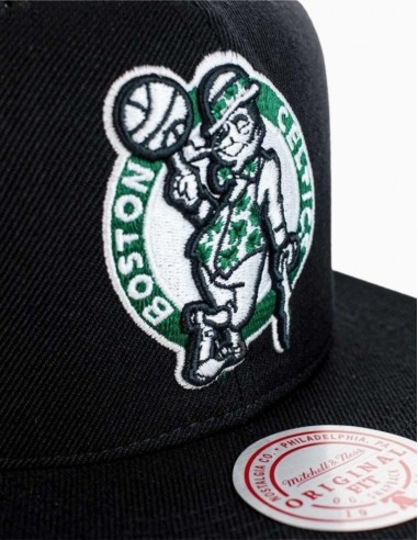 GORRA MITCHELL & NESS SNAPBACK PLANA BOSTON...