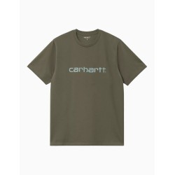 Camiseta Carhartt WIP Script Leaf Tourmaline