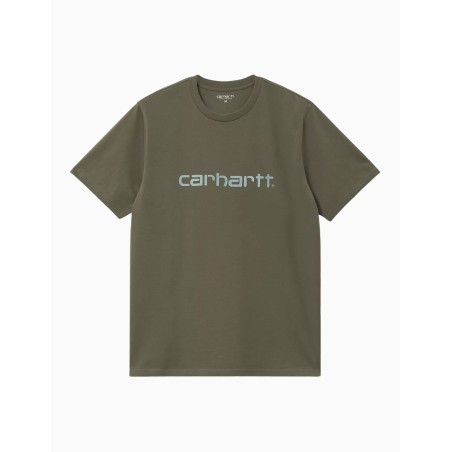 Camiseta Carhartt WIP Script Leaf Tourmaline