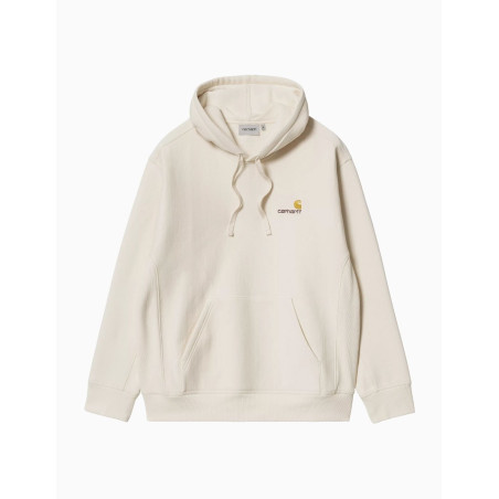 Sudadera Carhartt Wip Hooded American Script Sweat Natural