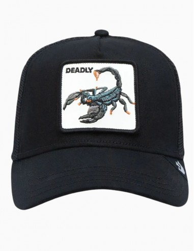 GORRA GOORIN BROS ESCORPION DEADLY TRUCKER BLACK