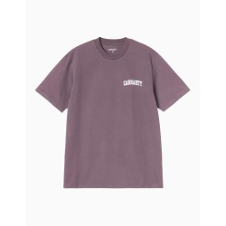Camiseta Carhartt WIP University Script Phlox White