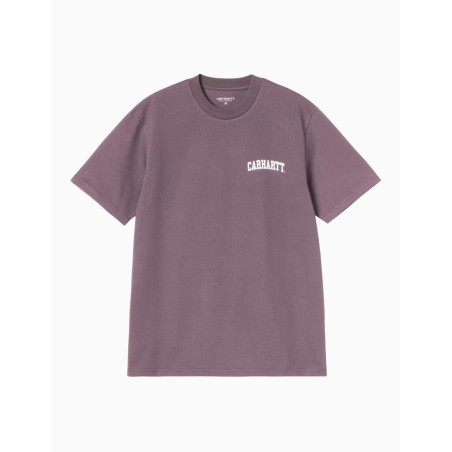 Camiseta Carhartt WIP University Script Phlox White