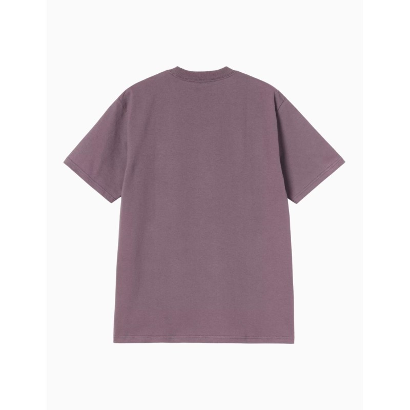 Camiseta Carhartt WIP University Script Phlox White