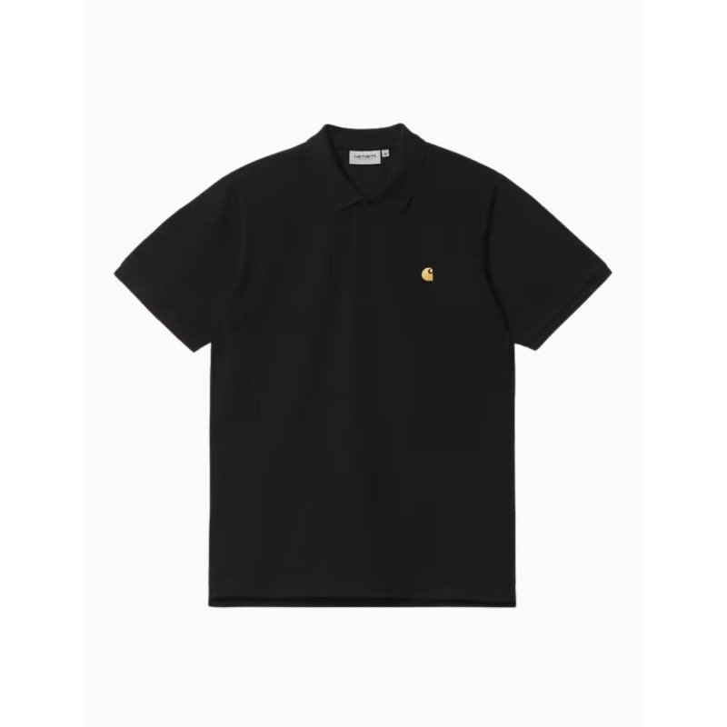 Polo Carhartt WIP Chase Pique Black