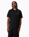 Polo Carhartt WIP Chase Pique Black