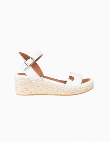 SANDALIAS POPA ZANTE DE PIEL BLANCAS
