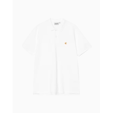 Polo Carhartt WIP Chase Pique White