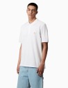 Polo Carhartt WIP Chase Pique White