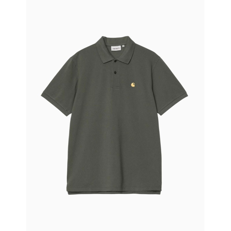 Polo Carhartt WIP Chase Pique Leaf Gold