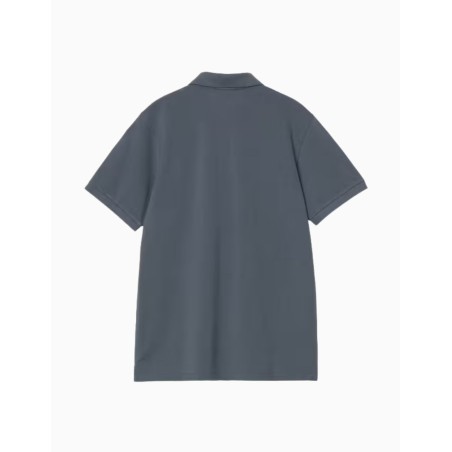 Polo Carhartt WIP Chase Pique Cozy Blue Gold