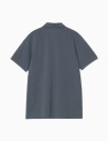 Polo Carhartt WIP Chase Pique Cozy Blue Gold