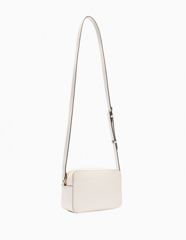 BOLSO LIU.JO CUADRADO PEQUEÑO LOGOTIPO BLANCO