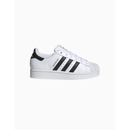 Zapatillas Adidas Superstar II J White and Black