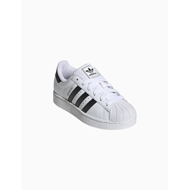 Zapatillas Adidas Superstar II J White and Black