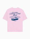 Camiseta Prohibited In A Rush Tee Rose