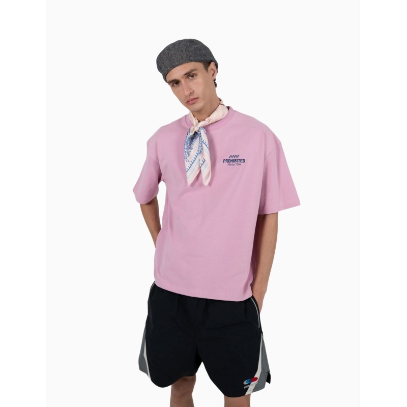 Camiseta Prohibited In A Rush Tee Rose