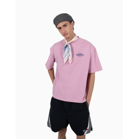 Camiseta Prohibited In A Rush Tee Rose