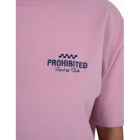 Camiseta Prohibited In A Rush Tee Rose