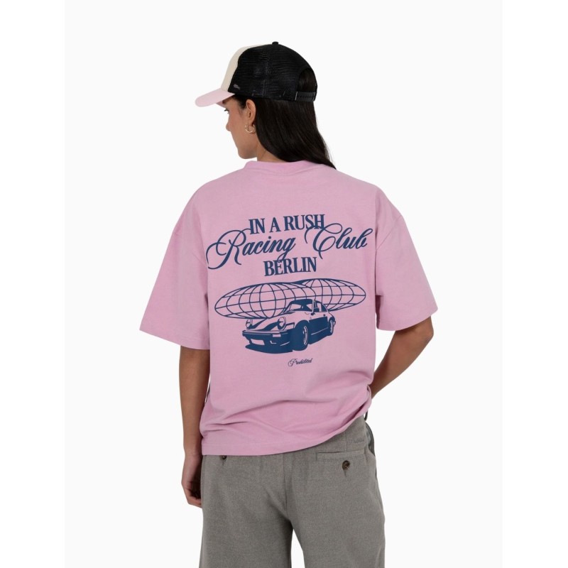 Camiseta Prohibited In A Rush Tee Rose