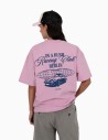 Camiseta Prohibited In A Rush Tee Rose