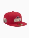 Gorra NBA Hardwood Classic Denver Nuggets 59FIFTY Fitted Rojo Oscuro