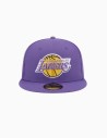 Gorra NBA Hardwood Classic LA Lakers 59FIFTY Fitted Lila