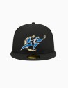 Gorra NBA Hardwood Classic Washington Wizards 59FIFTY Fitted Negro