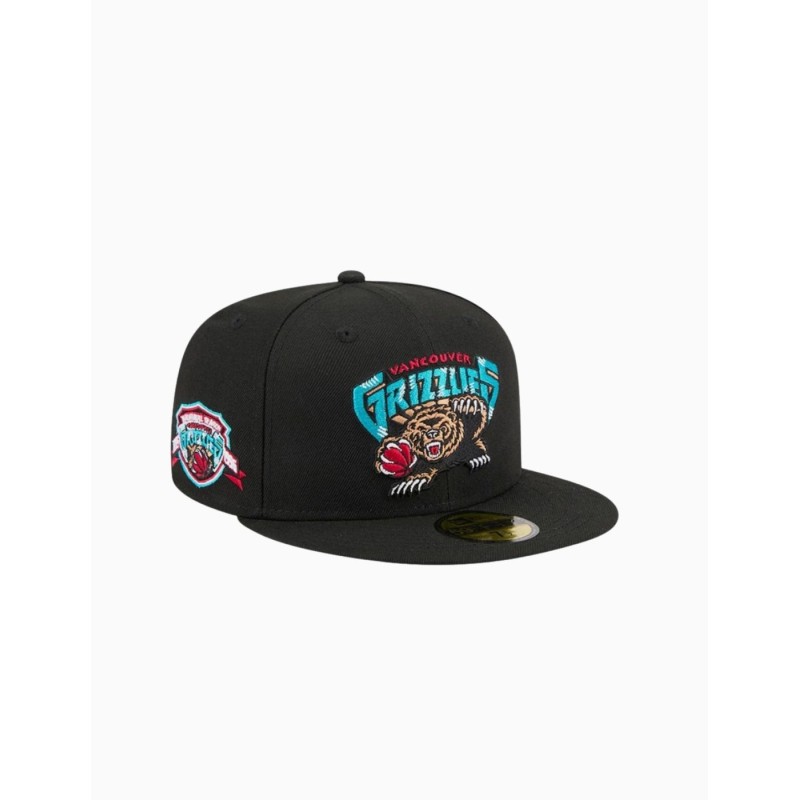 Gorra NBA Hardwood Classic Vancouver Grizzlies 59FIFTY Fitted Negro