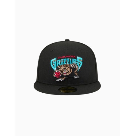 Gorra NBA Hardwood Classic Vancouver Grizzlies 59FIFTY Fitted Negro