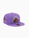 Gorra NBA Hardwood Classic Toronto Raptors 59FIFTY Fitted Lila