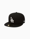 Gorra New Era LA Dodgers Essential Negro 59FIFTY