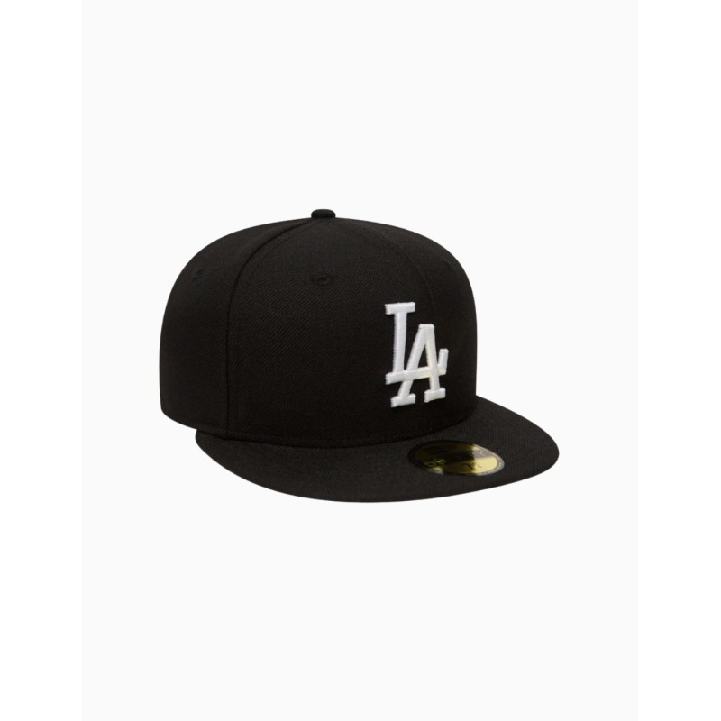 Gorra New Era LA Dodgers Essential Negro 59FIFTY
