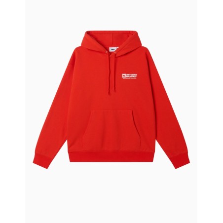 Sudadera Obey Design Industries Hood Fiery Red