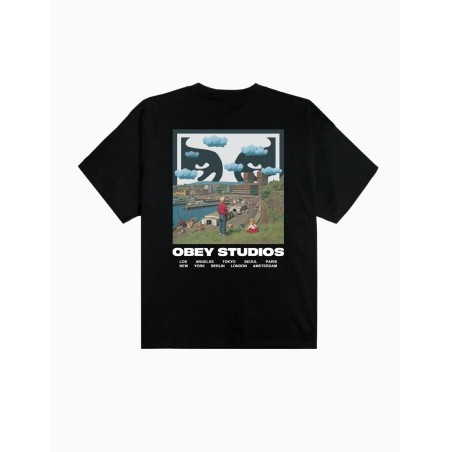 Camiseta Obey Sky Face