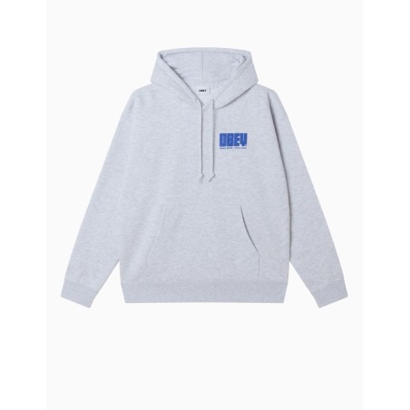 Sudadera Obey Heavy Ideas Hood Ash Grey