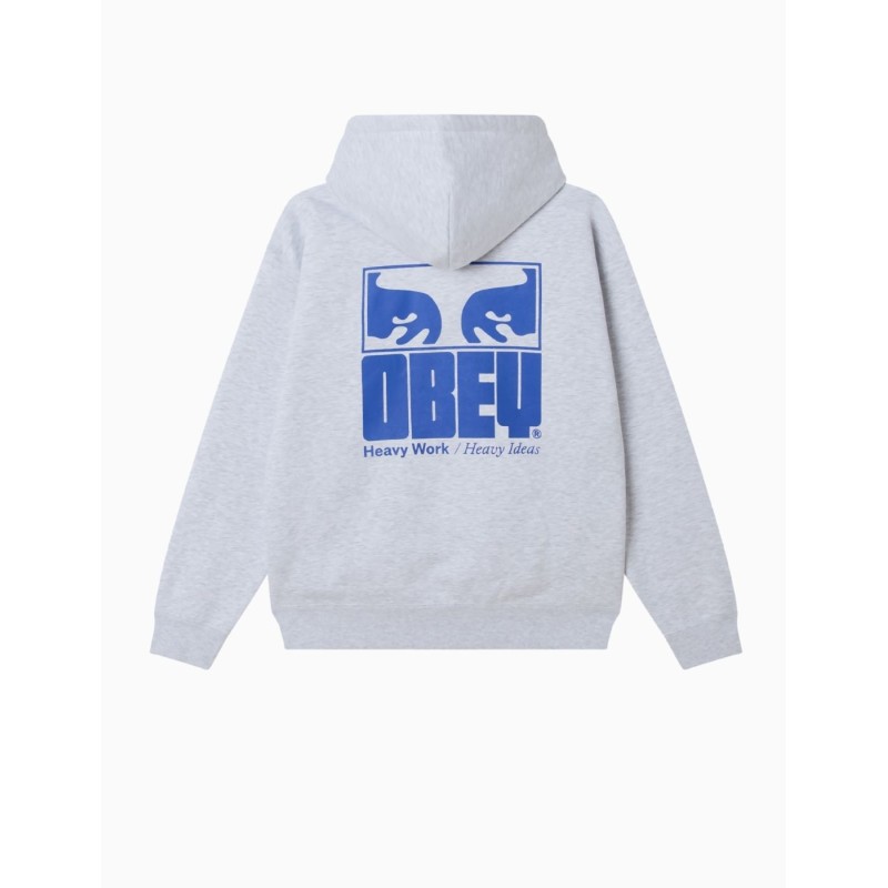 Sudadera Obey Heavy Ideas Hood Ash Grey