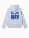 Sudadera Obey Heavy Ideas Hood Ash Grey