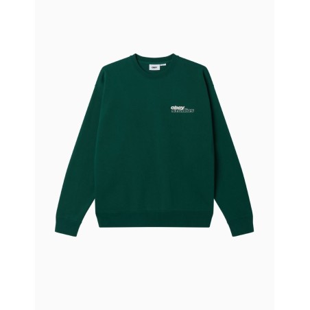 Sudadera Obey Tonic Crew Rain Forest