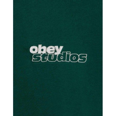 Sudadera Obey Tonic Crew Rain Forest