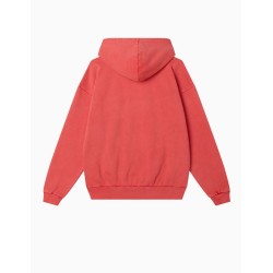 Sudadera Lowercase Pigment Hood Fiery Red