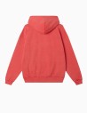Sudadera Lowercase Pigment Hood Fiery Red
