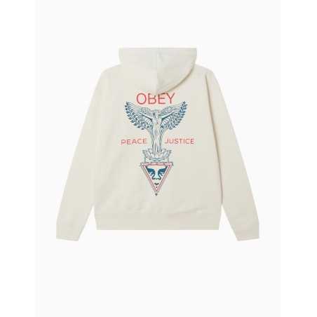 Sudadera Obey Nouveau Angel Unbleached