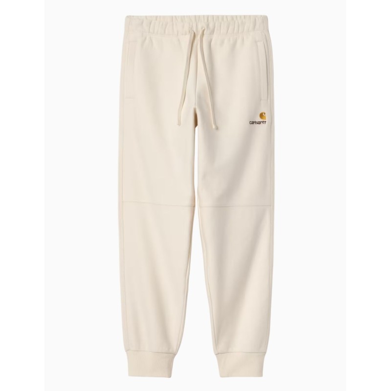 Pantalon chándal Carhartt Wip American Script Jogging Pant Natural