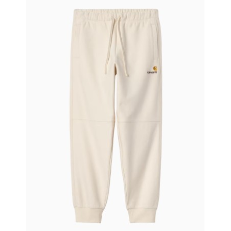 Pantalon chándal Carhartt Wip American Script Jogging Pant Natural